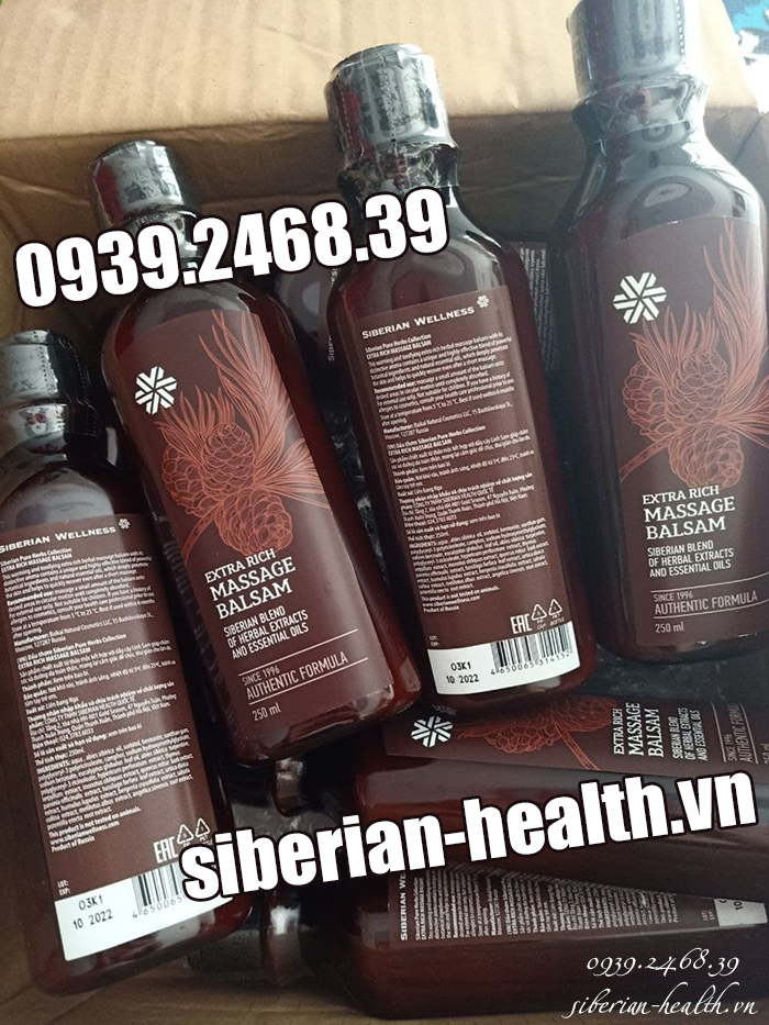 Siberian Pure Herbs Collection Extra Rich Massage Balsam
